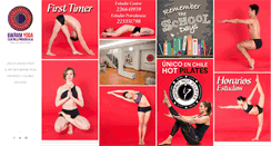 Desktop Screenshot of bikramyogacentro.cl